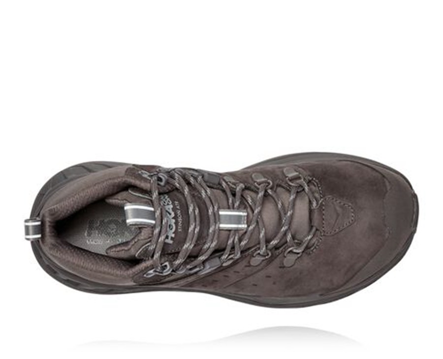 Hoka One One Turisticke Topanky Panske Hnede - Stinson Mid GORE-TEX - 43802-JRWE